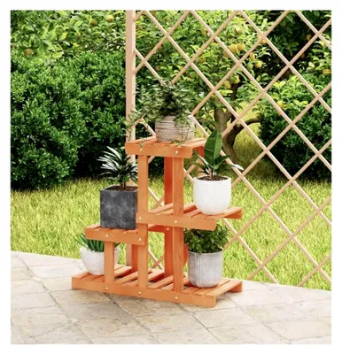 Produktbild von Blumenständer aus massivem Tannenholz 58x25x51cm