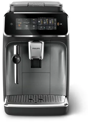 Produktbild von Philips Kaffeevollautomat Serie 3300, 5 Kaffeeeinstellungen, Touch-Display, schwarz (EP3329/70)