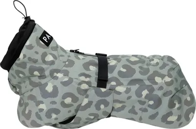 Produktbild von PAIKKA Hunde Regenmantel reflektierend "Visibility Raincoat" green leo