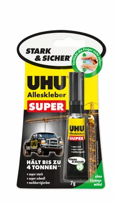 Produktbild von Uhu Alleskleber Super 7g Strong & Safe