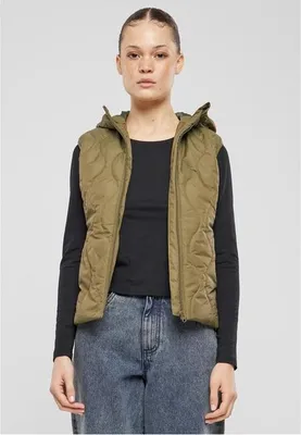 Immagine prodotto di Urban Classics Donna Gilet Puffer Super Leggero oliva - M