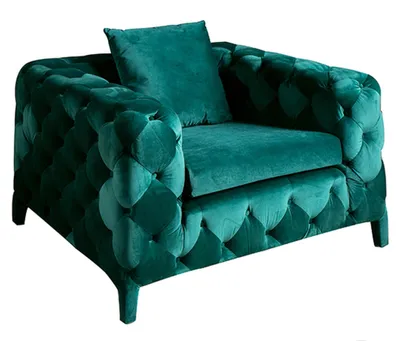 Produktbild von Chesterfield 3+1 Sitz Chesterfield Sofa  Stoff Leder Couchen Polster Garnitur