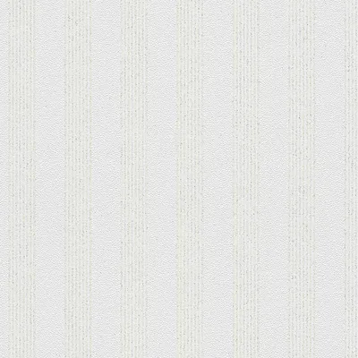 Produktbild von A.S. Creation | Bling Bling | 315113 | Vliestapete | Streifenoptik | 0.53 x 10.05 m | Weiß | Wohnzimmer | Flur | Büro | Küche | Wohnräume