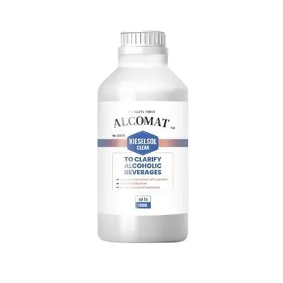 Produktbild von Alcomat KIESELSOL Clear 30% 500 ml - Effizientes Klärmittel für Wein, Honigwein & Säfte, Weinklärung, Sedimentreduktion, für Hobby- und Profibrauer