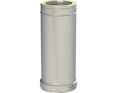 Obrázek produktu pro Komínová roura DW25/150 rovný díl 450 mm nerez