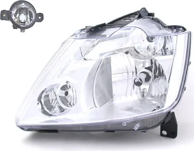 Produktbild von Scheinwerfer passend für Renault Modus FP JP 2004 - 07 H7 H1 Li. + Nebel 7701058174 8200002469 2615589925 26155AU325 B4A558990A 2615500 Johns