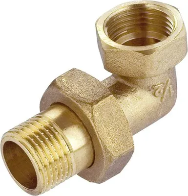 Obrázok produktu pre 1/2" palcová potrubná armatúra spojovacie koleno IGen x AG mosadz