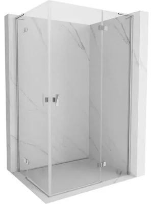 Obrázek produktu pro Mexen Mist-H L Duo sprchová kabina, otočná pravá 70 x 80 cm, transparentní, chrom - 8A5L-070L-080P-01-00
