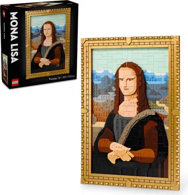 Obrázok produktu pre LEGO ART Mona Lisa, Stavebnica, 18 rok / roky, Plast, 1503 kusov, 2,41 kg