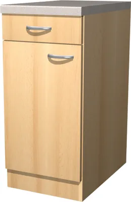 Produktbild von Küchenunterschrank - 40 cm breit - Buche – Namu
