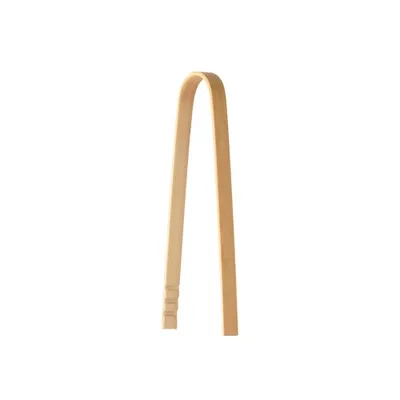 Produktbild von Papstar Snackzange Bambus 10 cm, 10er Pack