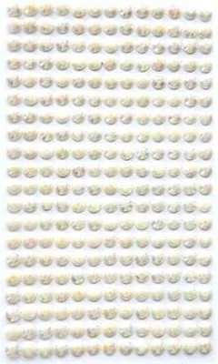 Zdjęcie produktu dla Kryształki samoprzylepne 6mm 260szt Opalescent Cream