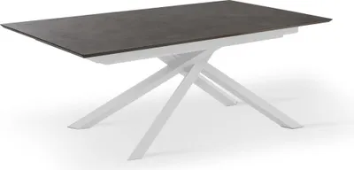 Produktbild von Xavier - Ausziehbarer Tisch (170/270 x 90 cm) aus weißem HPL