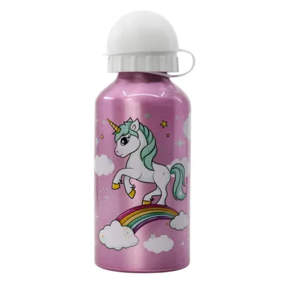 Produktbild von Unicorn Aluminium Trinkflasche 400ml Auslaufsicher & Praktisch