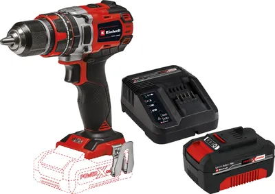 Zdjęcie produktu dla EINHELL PROFESSIONAL Akumulatorowa wiertarko-wkrętarka udarowa TP-CD 18/50 Li-i BL Kit (1x 4,0 Ah)