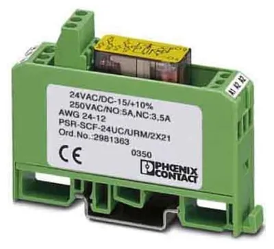 Productafbeelding van Phoenix Contact 2981363 - 250 V - 50 A - Temperatuurbereik: -20 tot 50°C - Afmetingen: 17,5 x 60,5 75 mm - Gewicht: 61,82 g