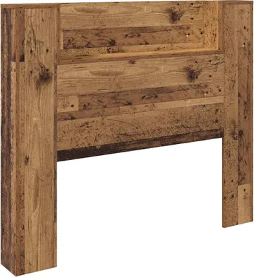 Immagine prodotto di vidaXL Testiera con vano portaoggetti e LED in legno riciclato