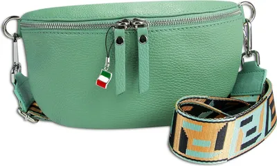 Produktbild von Florence Leder Tasche Gürteltasche grün mehrfarbig OTF807L