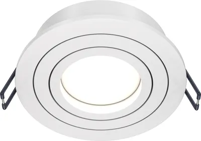 Produktbild von Maytoni Moderne Einbauleuchte Atom 1xGU10 excl. in Weiß aus Aluminium 50 W für Küche, Schlafzimmer, Wohnzimmer, Esszimmer, Lobby
