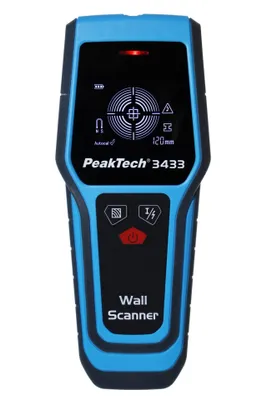 A digital wall scanner is shown against a white background.