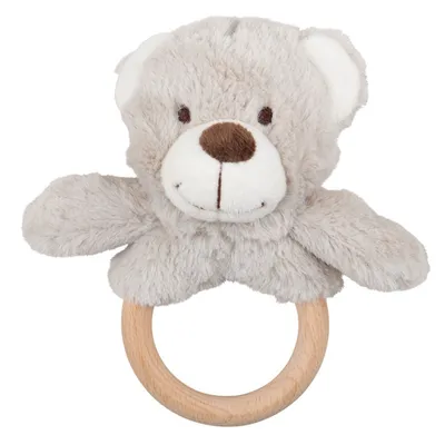 Productafbeelding van Bigjigs Baby, interactieve knuffelring met beer