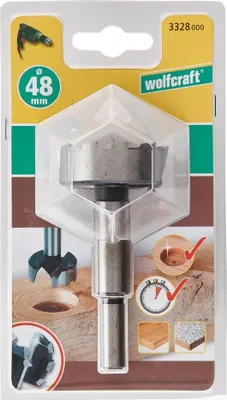 Immagine prodotto di Fresa da incasso per porte scorrevoli WOLFCRAFT, diametro 48 mm