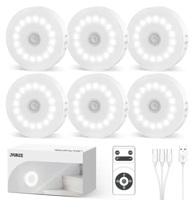 LED-Schrankleuchte mit Bewegungsmelder, 16 LEDs, 10h, Fernbedienung