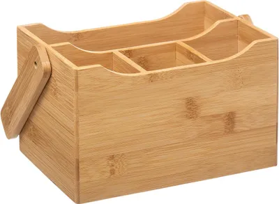 Image de Pot a ustensiles ou couverts en bois