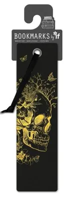 Produktbild von Lesezeichen "Quirky" - Goldene Totenkopf - IF