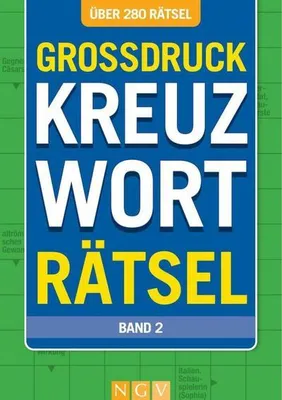 Immagine prodotto di Großdruck Kreuzworträtsel - Band 2- Über 280 Rätsel in großer Schrift für Senioren & Erwachsene