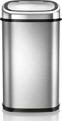 Immagine prodotto di Contenitore per rifiuti in acciaio inossidabile Tower T80901 con sensore – automatico con funzione di chiusura ammortizzata