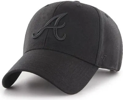 Produktbild von 47 Brand Snapback Cap - MLB Atlanta Braves schwarz
