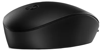 Produktbild von HP 128 Lasermaus (kabelgebunden), Beidhändig, Laser, USB Typ-A, 1200 DPI, Schwarz