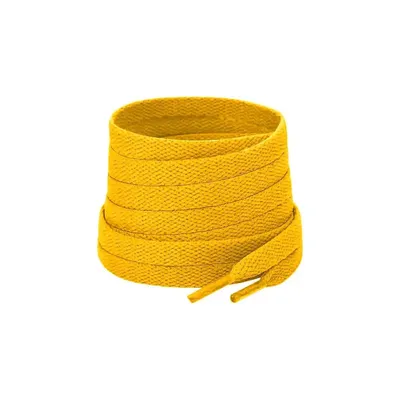 Flache Sneaker Schnürsenkel - Gelb Dunkel - 120 cm