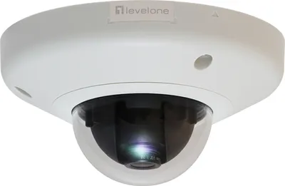 Zdjęcie produktu dla LevelOne FCS-3054, Kamera bezpieczeństwa IP, Przewodowa, CE, FCC, IK08, Sufit / Ściana, Czarny, Biały, Kopułowa