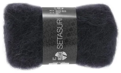 Produktbild von Lana Grossa - Setasuri 0020 schwarz