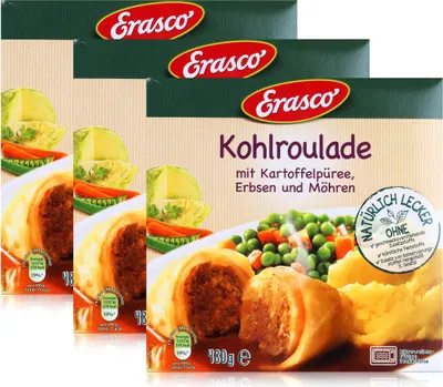 Produktbild von Erasco Kohlroulade 480g Fertigessen (3er Pack)