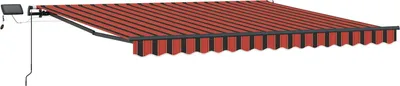Immagine prodotto di Tenda Retrattile arancione e marrone 450 ×350 cm Tessuto