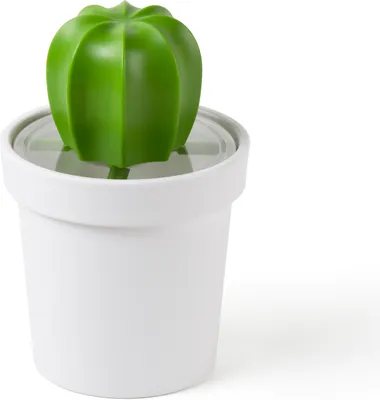 Obrázek produktu pro Kvalitní dóza na kávu ARTIFICIAL Skladovací nádoba na kávu se lžičkou bílá KAKTUS