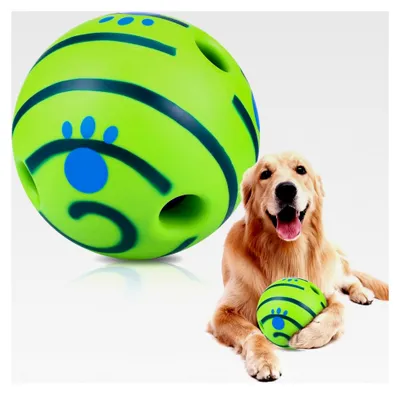 Produktbild von Interaktives, quietschendes und langlebiges Spielzeugbällchen für Hunde zur Bewegung und zum Training