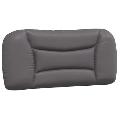 Immagine prodotto di Cuscino per testiera grigio 80 cm in Pelle finta