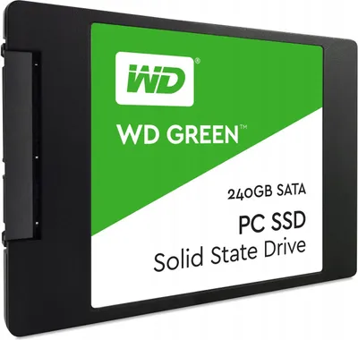 Zdjęcie produktu dla Western Digital Green, 240 GB, 2.5", 540 MB/s, 6 Gbit/s