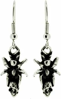 Produktbild von Ohrringe Spinne Totenkopf Ohrhänger Spinne Totenkopf Ohranhänger Spinne Totenkopf earring skull spider