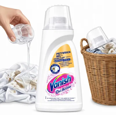 Produktbild von Vanish Oxi Action White Fleckenentferner-Gel 1 l