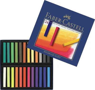 Produktbild von Pastellkreide Goldfaber Studio Soft VE=3x24 Stück