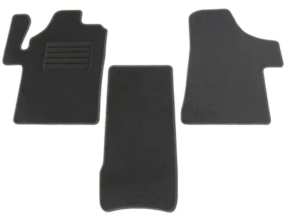 Fußmatten-Set für Mercedes Vito / Viano W639, 10/2010-04/2014, 3-teilig, Schwarz