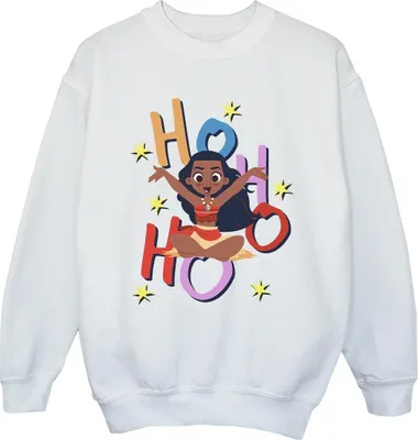 Obrázok produktu pre Moana - "Ho Ho Ho" mikina pre dievčatá BI53991 (116) (Biela)