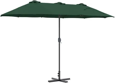 Immagine prodotto di Ombrello da giardino Verde 370 x 197 x 239 cm