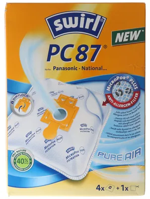 Produktbild von Swirl Staubsaugerbeutel PC87 (PC89/PC90) MicroPor Plus für Panasonic Staubsauger