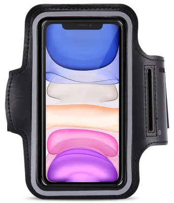 Produktbild von Handy Tasche für Apple iPhone 12 Pro Hülle Schwarz Jogging Fitness Schutzhülle
